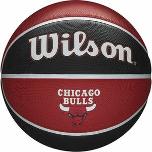 Wilson NBA TEAM TRIBUTE BULLS Basketbalový míč, červená, velikost obraz
