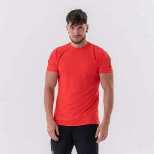 Pánské tričko Sporty Fit Essentials Red XL - NEBBIA obraz