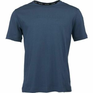 Calvin Klein ESSENTIALS PW S/S Pánské tričko, tmavě modrá, velikost obraz
