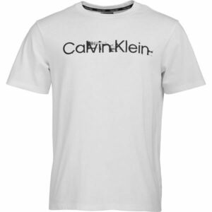Calvin Klein ESSENTIALS PW S/S Pánské tričko, bílá, velikost obraz