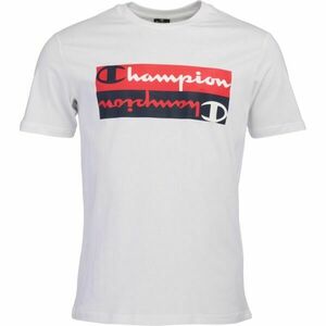 Champion GRAPHIC SHOP AUTHENTIC CREWNECK T-SHIRT Pánské tričko, bílá, velikost obraz