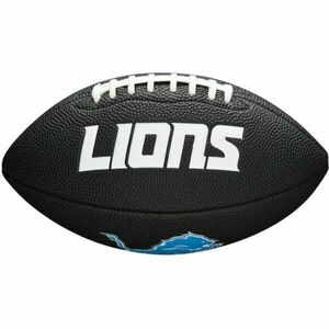 Wilson MINI NFL TEAM SOFT TOUCH FB BL DT Mini míč na americký fotbal, černá, veľkosť UNI obraz