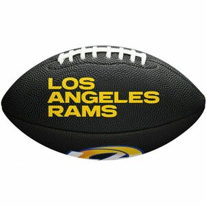 Wilson MINI NFL TEAM SOFT TOUCH FB BL Mini míč na americký fotbal, černá, veľkosť UNI obraz