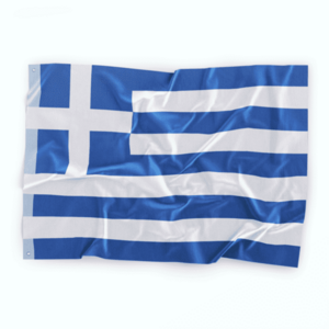 WARAGOD vlajka Řecko 150x90 cm obraz