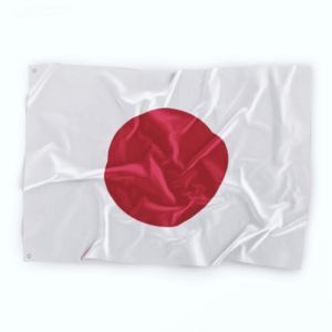 WARAGOD vlajka Japonsko 150x90 cm obraz