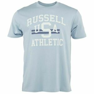 Russell Athletic T-SHIRT M Pánské tričko, světle modrá, velikost obraz