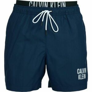 Calvin Klein INTENSE POWER-MEDIUM DOUBLE WB Pánské koupací šortky, tmavě modrá, velikost obraz