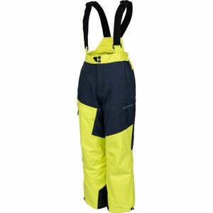ALPINE PRO HERDO Chlapecké lyžařské kalhoty, žlutá, velikost obraz