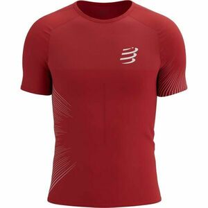 Compressport PERFORMANCE SS TSHIRT Pánské běžecké triko, červená, velikost obraz