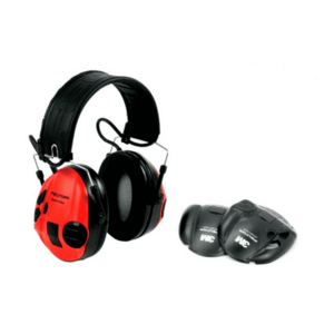 3M PELTOR SportTac elektronické chrániče sluchu, černé obraz