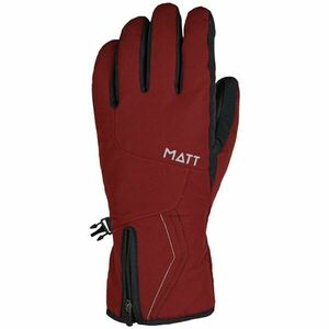 Matt ANAYET GLOVES Dámské lyžařské rukavice, červená, velikost obraz