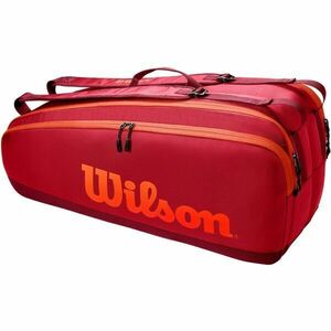 Wilson TOUR 6 Tenisová taška, červená, velikost obraz