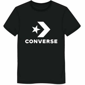 Converse STANDARD FIT CENTER FRONT LARGE LOGO STAR CHEV Unisexové tričko, černá, velikost obraz