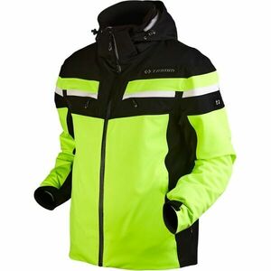 TRIMM FUSION Pánská lyžařská bunda, reflexní neon, velikost obraz