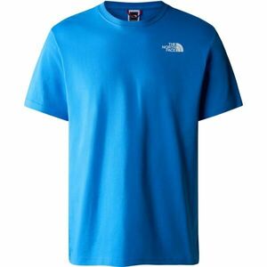 The North Face RED BOX M Pánské tričko krátkými rukávy, modrá, velikost obraz