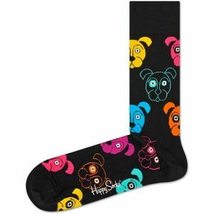 HAPPY SOCKS DOG Klasické ponožky, černá, velikost obraz