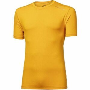 PROGRESS CC TKR Pánské funkční triko s krátkým rukávem, žlutá, velikost obraz