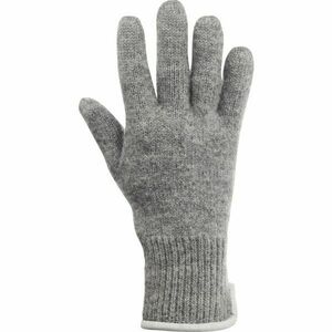 Devold WOOL GLOVE Vlněné rukavice, šedá, velikost obraz
