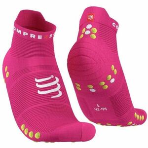 Compressport PRO RACING SOCKS V4.0 RUN Běžecké ponožky, růžová, velikost obraz