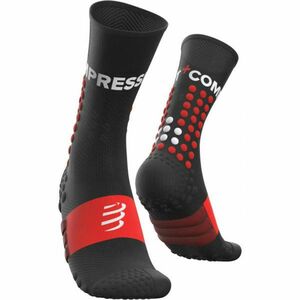 Compressport ULTRA TRAIL SOCKS Běžecké ponožky, černá, velikost obraz