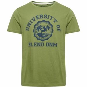 BLEND REGULAR FIT Pánské tričko, zelená, velikost obraz