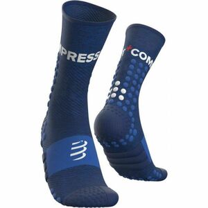 Compressport ULTRA TRAIL SOCKS Běžecké ponožky, modrá, velikost obraz