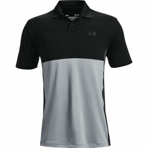 Under Armour PERFORMANCE BLOCKED POLO Pánské golfové polo triko, černá, velikost obraz