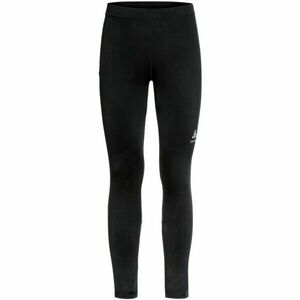 Odlo ESSENTIAL TIGHTS Pánské běžecké elastické kalhoty, černá, velikost obraz