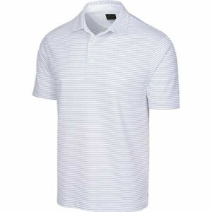 GREGNORMAN PROTEK ML75 STRIPE POLO Pánské golfové polo triko, bílá, velikost obraz