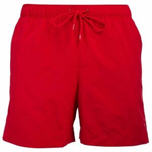 Tommy Hilfiger ESS-MEDIUM DRAWSTRING Pánské plavecké šortky, červená, velikost obraz
