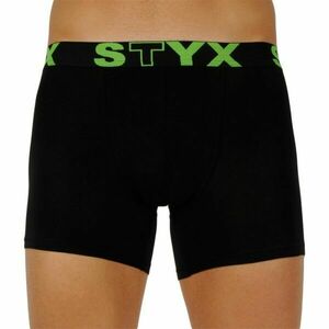 Styx MEN'S BOXERS LONG SPORTS RUBBER Pánské boxerky, černá, velikost obraz