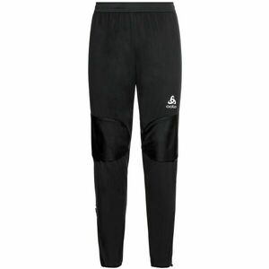 Odlo PANTS ZEROWEIGHT WARM Pánské zimní běžecké kalhoty, černá, velikost obraz