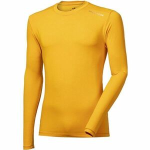 PROGRESS CC TDR Pánské funkční triko s dlouhým rukávem, žlutá, velikost obraz