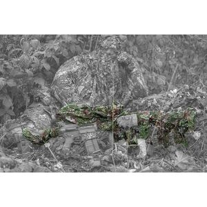 3dílný maskovací kryt Rifle Camo Ghosthood® IRR – Concamo Green (Barva: Concamo Green) obraz