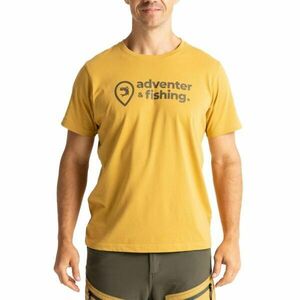 ADVENTER & FISHING COTTON SHIRT Pánské tričko, hnědá, velikost obraz