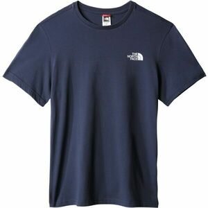 The North Face SIMPLE DOME M Pánské tričko s krátkým rukávem, tmavě modrá, velikost obraz