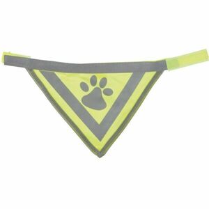 TRIXIE REFLECTIVE DOG SCARF S-M Reflexní šátek pro psa, žlutá, velikost obraz