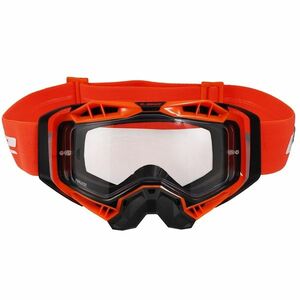 Motokrosové brýle LS2 Aura Black H-V Orange čiré sklo obraz