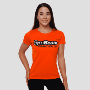 Dámské Tričko Beam Orange XS - GymBeam obraz
