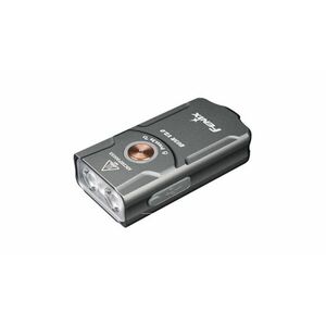 Kapesní nabíjecí svítilna E03R V2.0 / 500 lm Fenix® (Barva: Kovově šedá) obraz