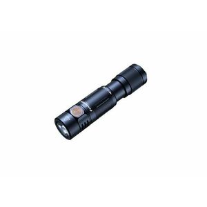 Kapesní nabíjecí svítilna E05R / 400 lm Fenix® – Černá (Barva: Černá) obraz