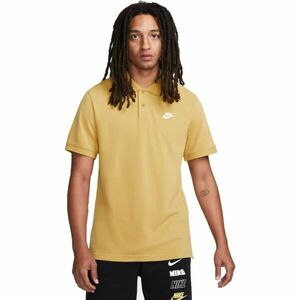 Nike SPORTSWEAR Pánské polo tričko, žlutá, velikost obraz