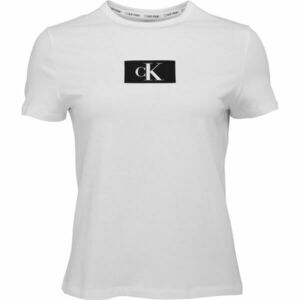 Calvin Klein ´96 LOUNGE-S/S CREW NECK Dámské tričko, bílá, velikost obraz