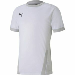 Puma TEAM GOAL 23 TEE Pánské sportovní triko, bílá, velikost obraz