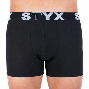 Styx MEN'S BOXERS LONG SPORTS RUBBER Pánské boxerky, černá, velikost obraz