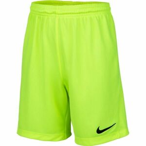 Nike DRI-FIT PARK 3 Chlapecké fotbalové kraťasy, reflexní neon, velikost obraz