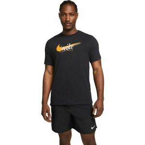 Nike DRI-FIT HERITAGE Pánské tričko, černá, velikost obraz