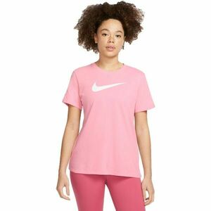 Nike DRI-FIT SWOOSH Dámské tričko, růžová, velikost obraz