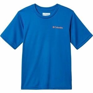 Columbia GRIZZLY RIDGE BACK GRAPHIC SHORT SLEEVE TEE Dětské tričko, modrá, veľkosť L obraz