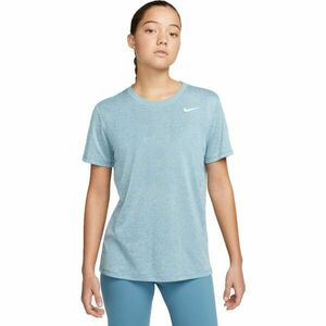 Nike DRI-FIT Dámské tréninkové tričko, světle modrá, velikost obraz
